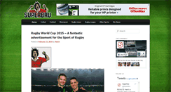 Desktop Screenshot of blog.superbru.com